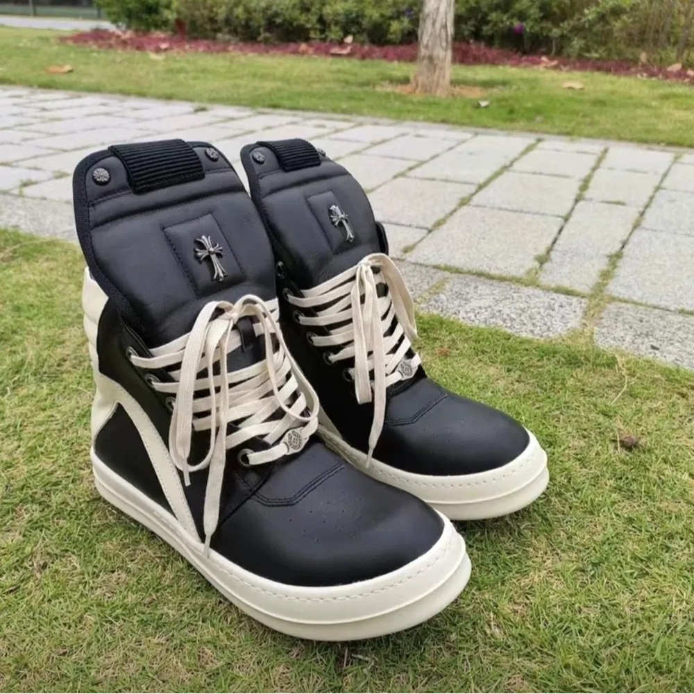 Rick Owens GEOBASKET x Chrome hearts